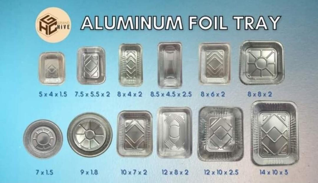 Aluminum tray in oven hot sale