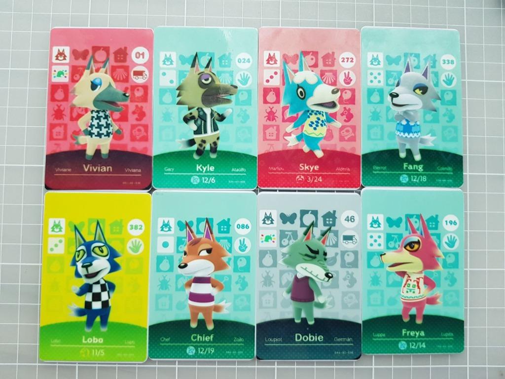 Animal Crossing : New Horizons Amiibo Cards, Video Gaming, Gaming  Accessories, Interactive Gaming Figures on Carousell