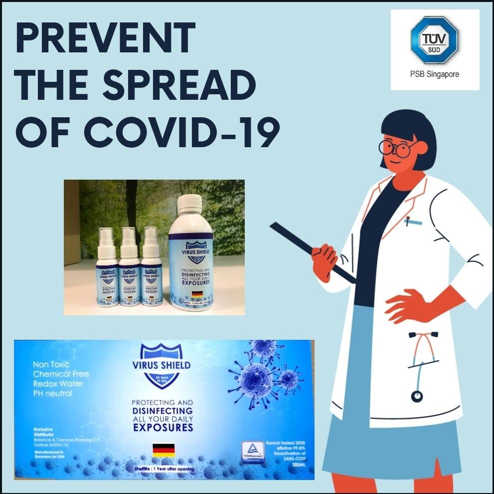 Anti-Virus Shield Spray, Beauty & Personal Care, Bath & Body, Body Care on  Carousell