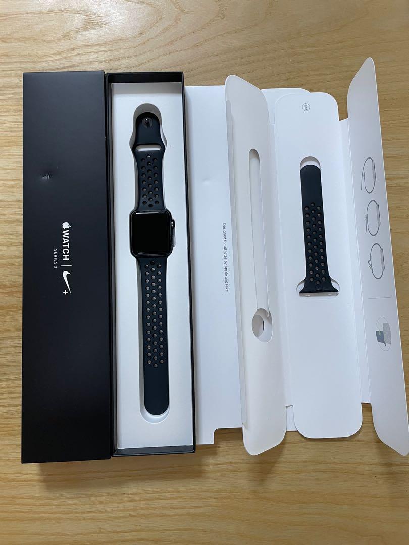 Apple Watch Series 3 Nike edition 42mm, 手提電話, 智能穿戴裝置及 