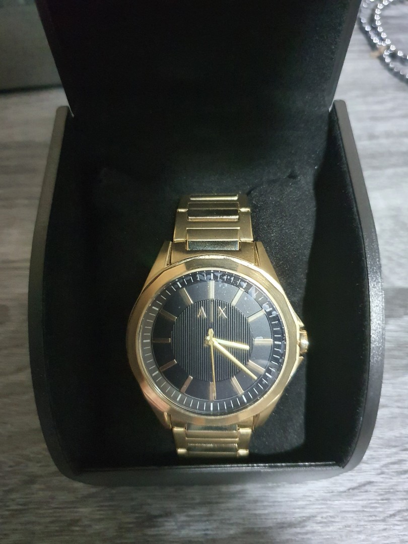 Armani Exchange Stainless Steel Quartz Watch
