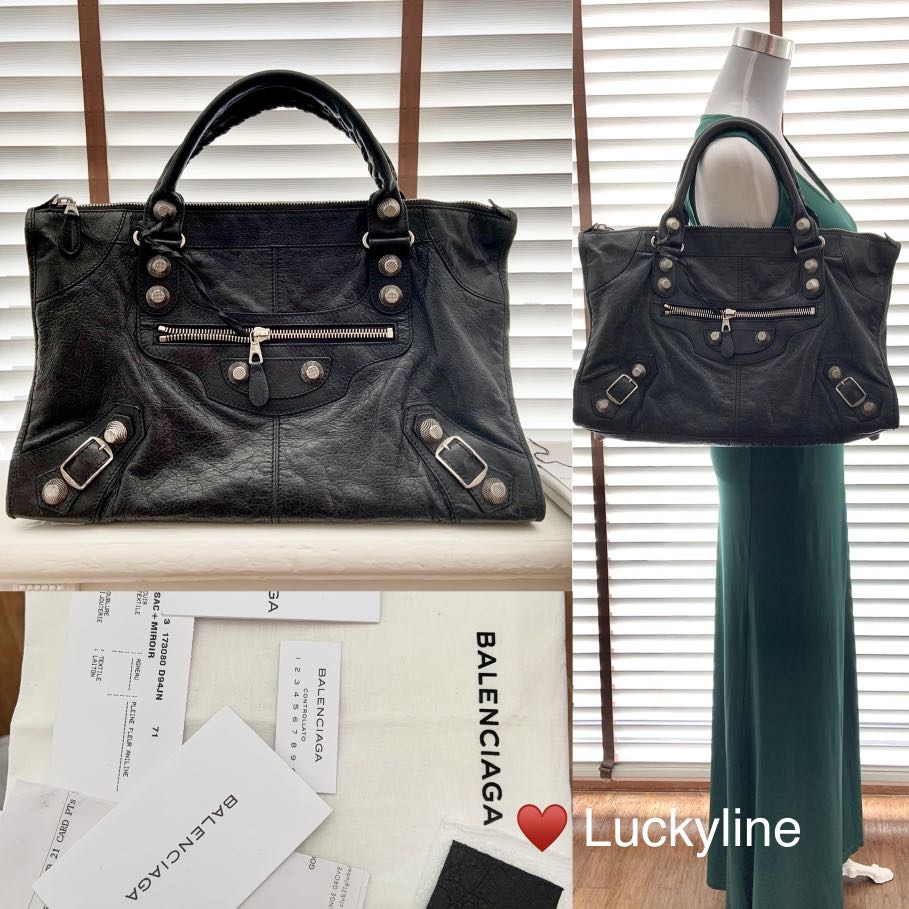 BALENCIAGA Agneau Giant 21 Work Bag - Full Set Receipt RTP$2700, Luxury, Bags & Wallets on Carousell