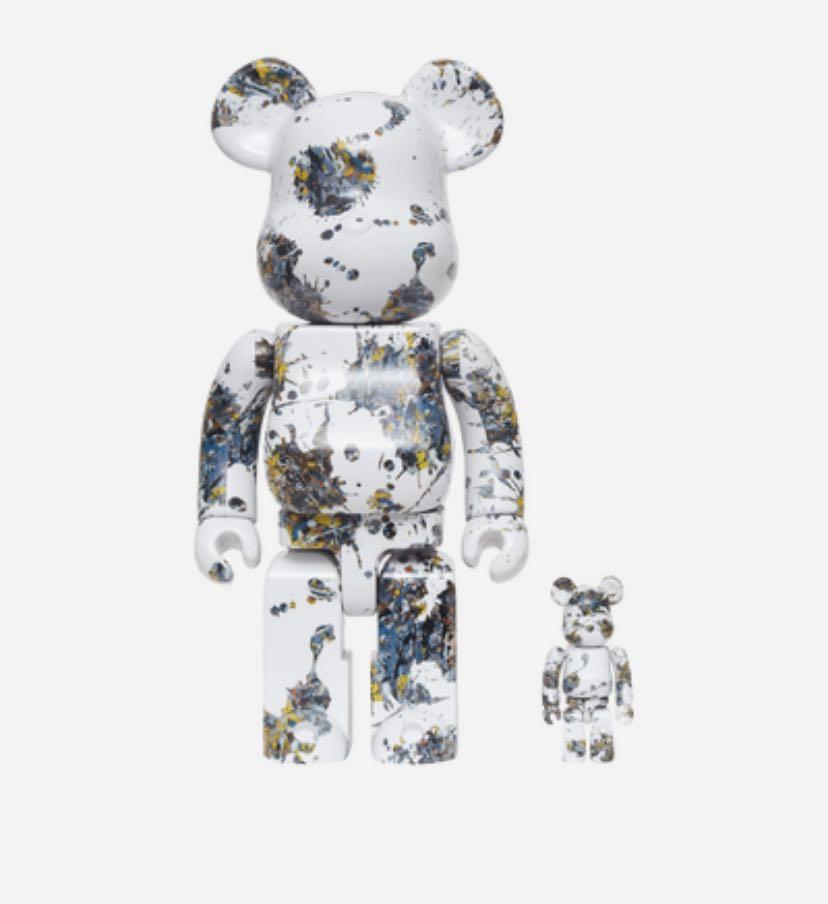 BE@RBRICK Jackson Pollock100% u0026 400% 当選-