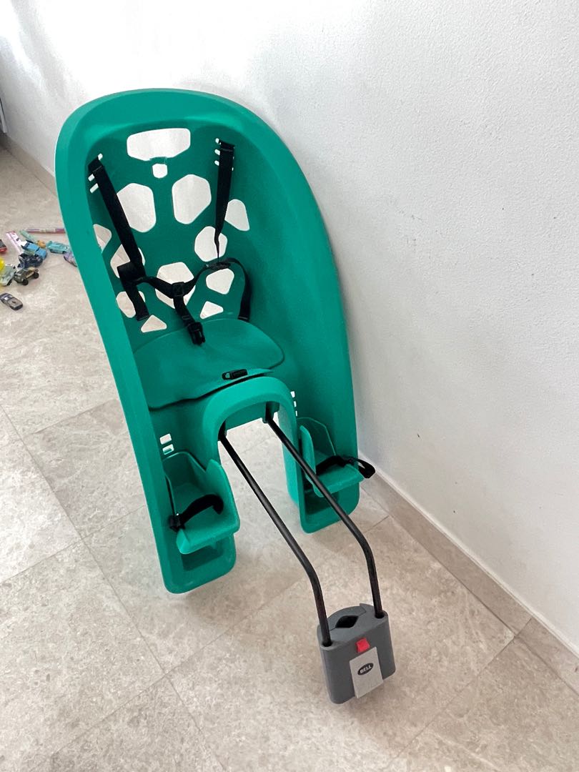 Bell sports shell rear child carrier bicycle seat clearance
