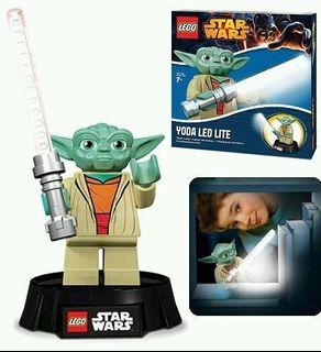 BNIB Lego Star Wars Yoda LED Torch Light Lamp Nightlight Decor