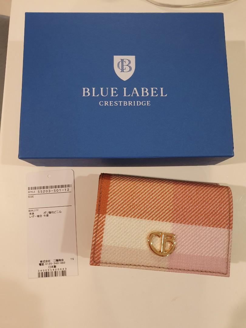 Brand New Crestbridge Blue Label Sakura series Small tri-fold ...