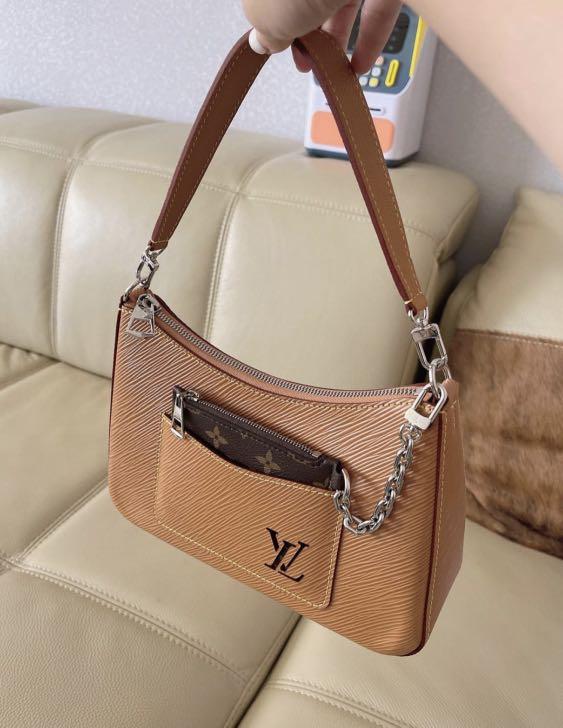 Brand New Louis Vuitton Marelle Epi. NEW ITEM🤎🖤🤍, Luxury, Bags & Wallets  on Carousell