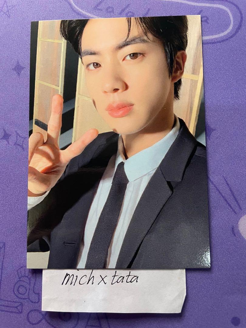 BTS JIN - Bangbangcon Photocard1 (Category: K-Wave Merchandise) located in Cebu City. Submitted by michxtata (Listing ID 1091103857, Image 1). Description: Original & authentic photocard! This one is from the powerbank merch sold in Bangbangcon 2020 Member: Jin.