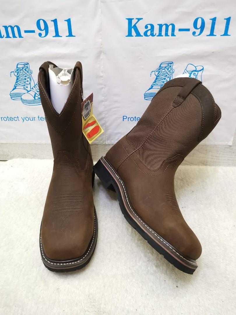 Buffalino work boots .