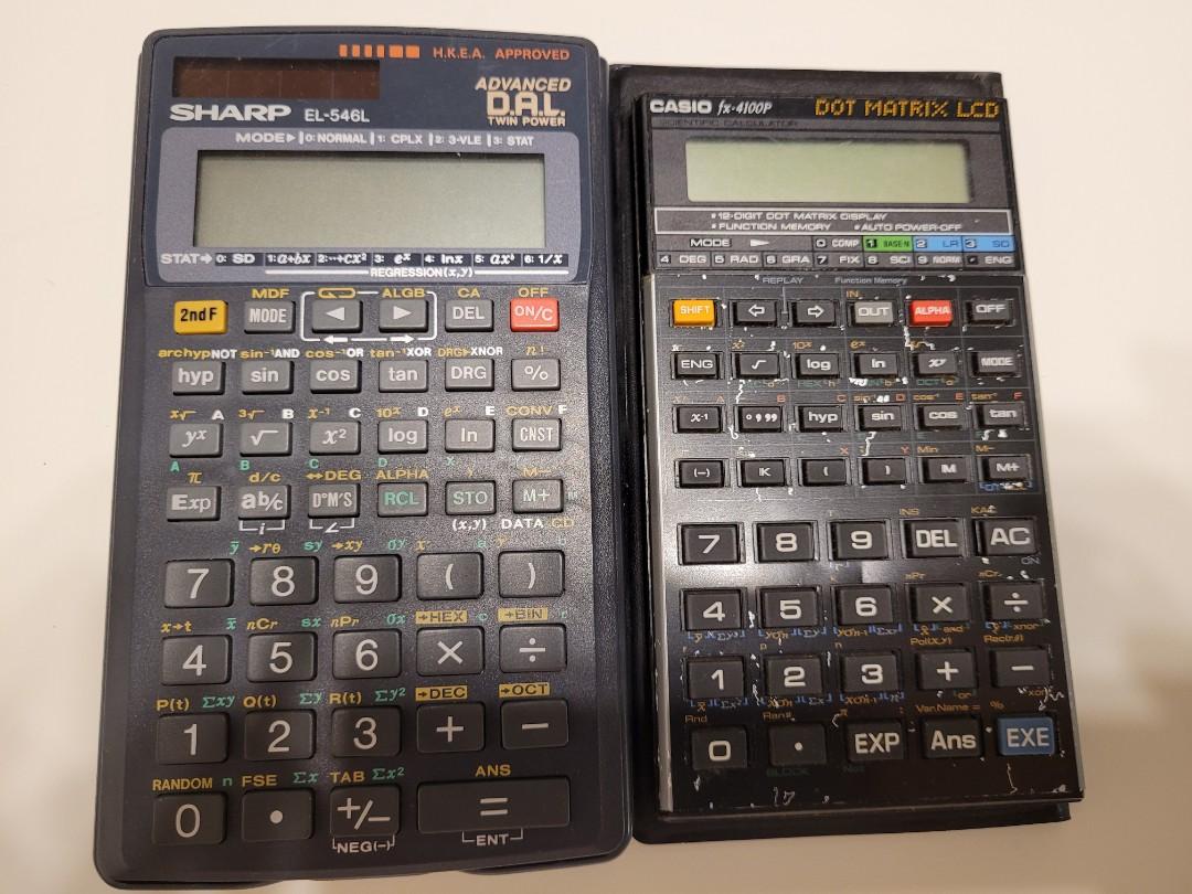 Casio sharp EA approved Carousell