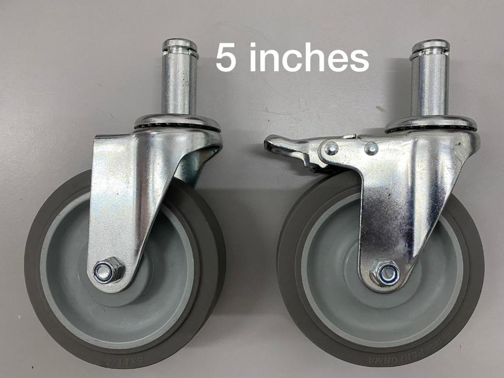 Castors for Wire Shelving, Furniture & Home Living, Furniture, Shelves
