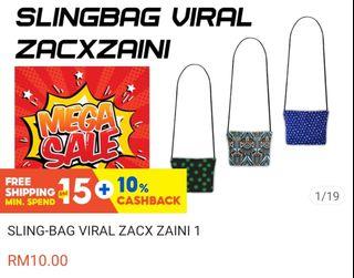 Cookie monster slingback bag #