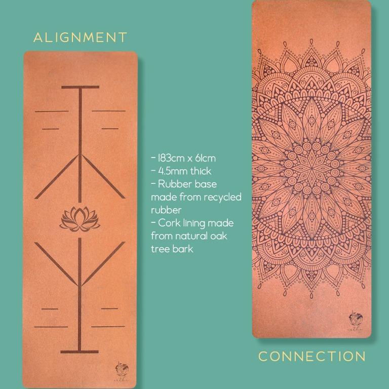 [SALE] Cork Yoga Mat (Category: Exercise Mats) located in Manila. Submitted by homeappliances.ph (Listing ID 1091103804, Image 1). Description: Get both designs for 2,500!! Features: Excellent grip even when wet Less water retention Less residual sweat smell with antibacterial cork layer Yoga Material: High-density Cork layer + Recycled Rubber Base Includes FREE nylon yoga strap Available at wholesale price, PM for more details. Mat size: 183 cm 