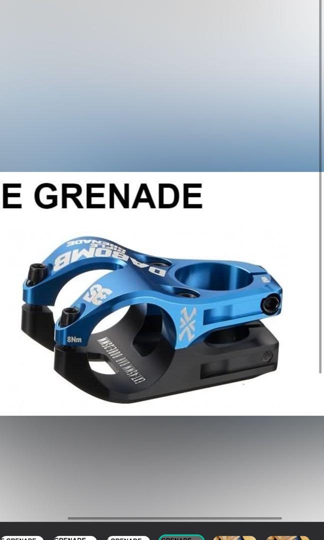 DA BOMB RIFLE GRENADE Stem for MTB Upgrade, Sports Equipment