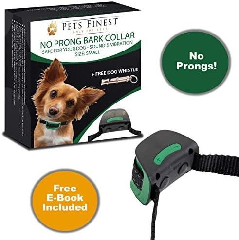 Bark collar without best sale prongs