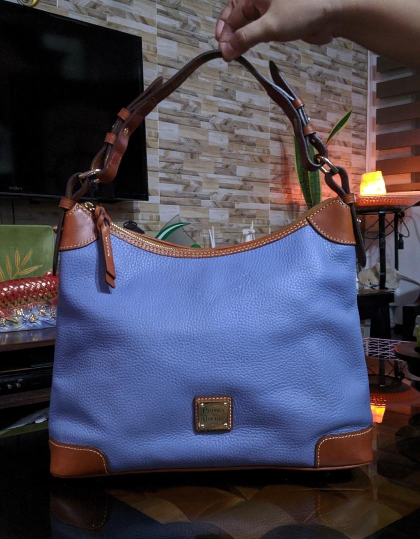 Dooney & Bourke Blue Shoulder Bag, Women's Fashion, Bags & Wallets