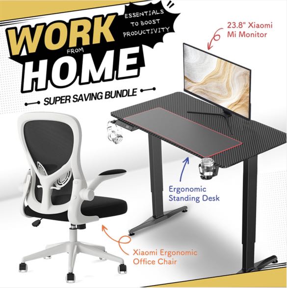 Ergonomic smart adjustable height table [PO ~3 weeks], Furniture & Home ...