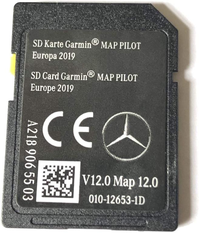 SD-Card Mercedes Garmin-Karte Pilot STAR1 v12 Europe 2019 A2189065503