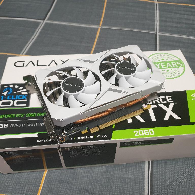 Galax GeForce RTX 2060 EX White Mini