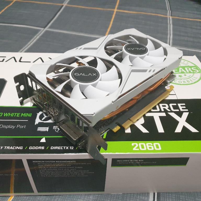 Galax GeForce RTX 2060 EX White Mini