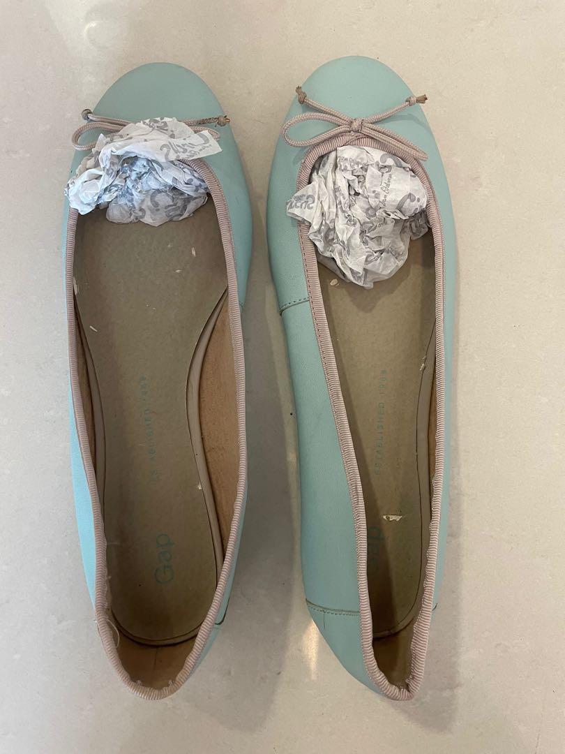 Gap Women Flats Ballerina Baby Blue Women s Fashion Footwear