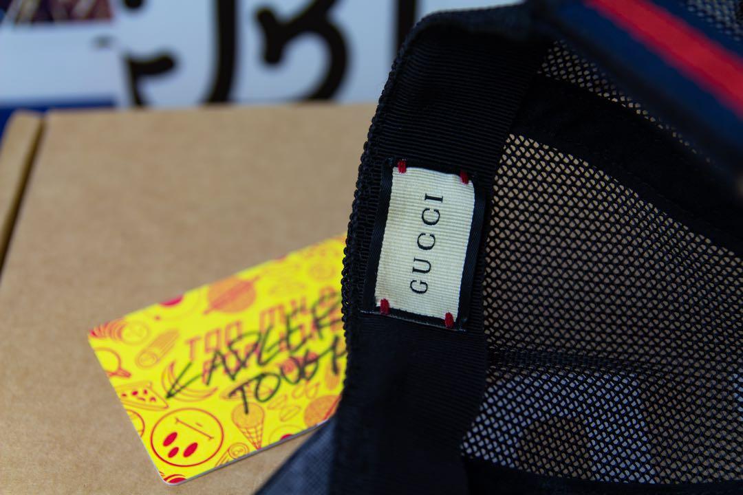 Gucci Black “Angry Cat” Gg Supreme Baseball Cap, Men'S Fashion, Watches &  Accessories, Caps & Hats On Carousell
