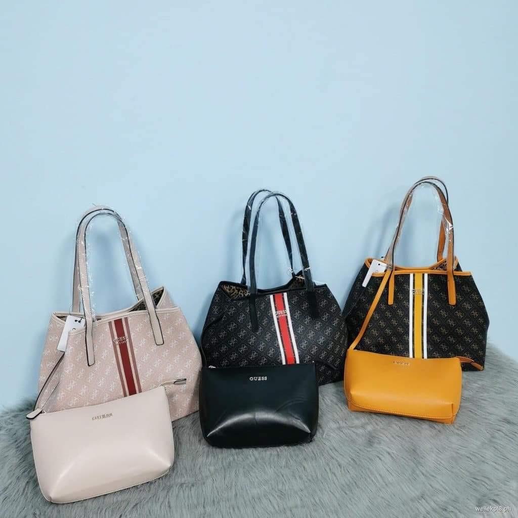 Guess Vikky tote bag, Women's Fashion, Bags & Wallets, Tote Bags on  Carousell