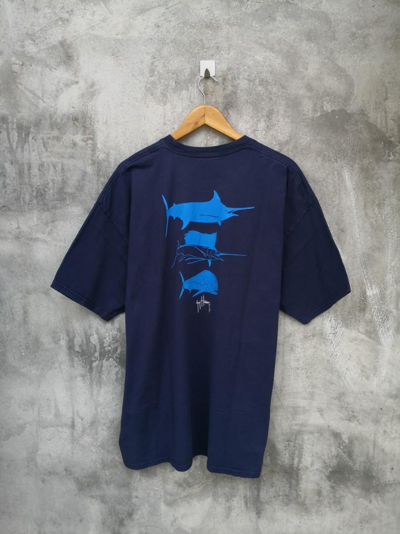 Guy Harvey Pocket Tee, Fesyen Pria 