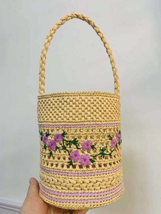 Rouje clearance raffia bag