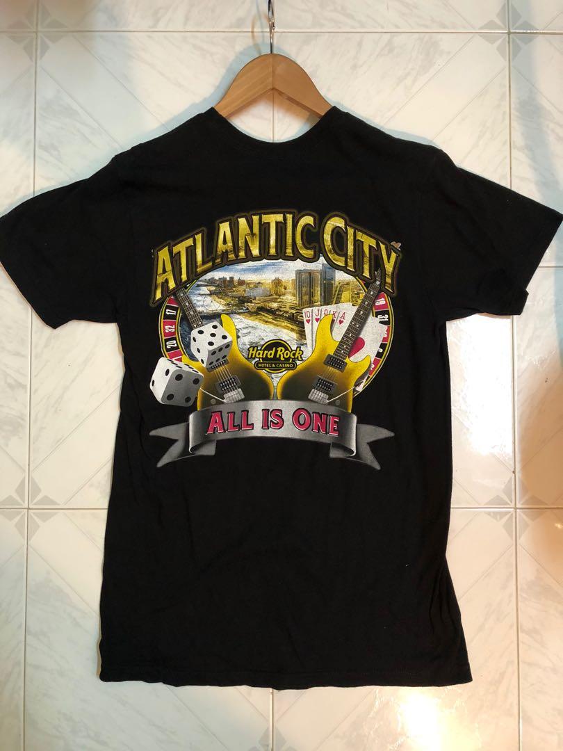 Hard Rock Atlantic City, Men's Fashion, Tops & Sets, Tshirts & Polo ...