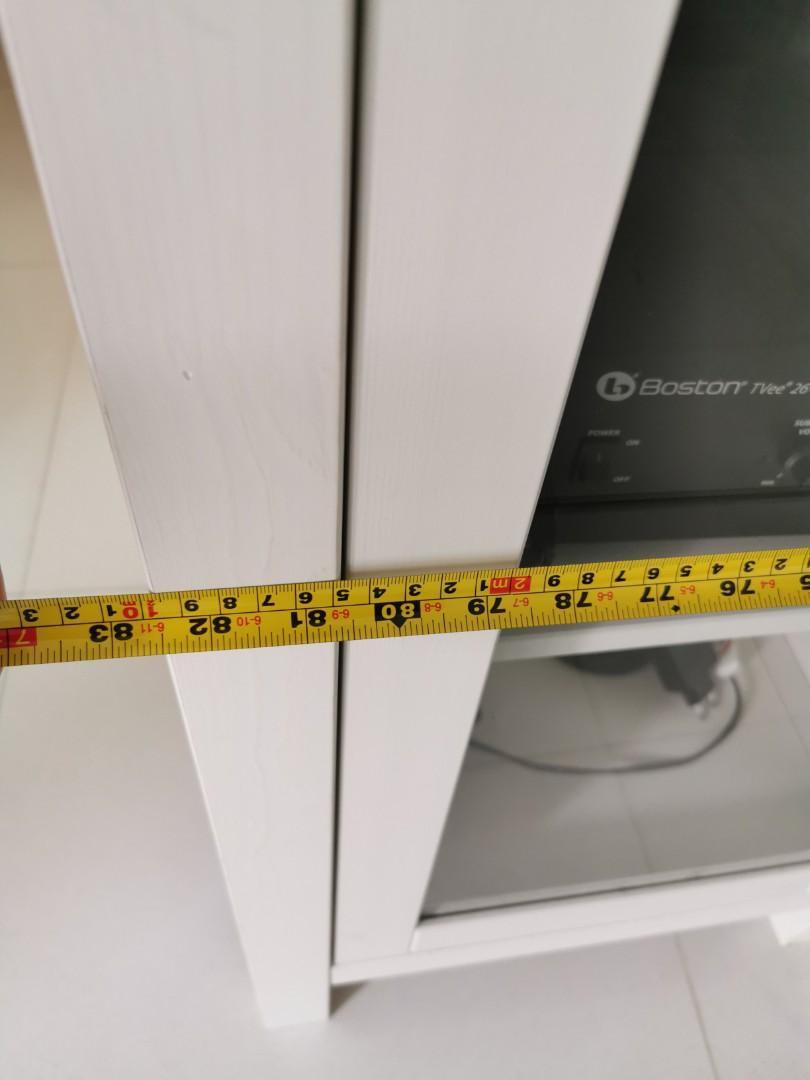 [Whole set 180] IKEA Hemnes TV Console (white stain, solid wood