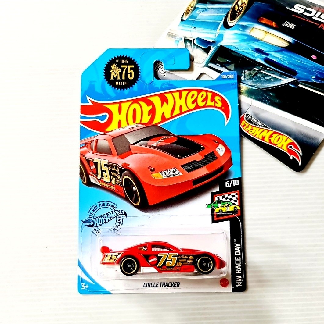 Hot Wheels Circle Tracker Hotwheels Mattel 75th Anniversary Race Day