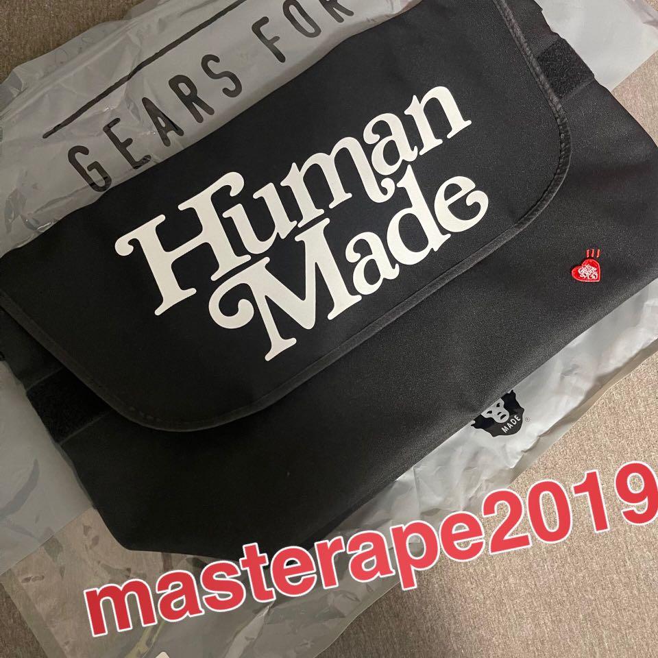 Humanmade × girls 泥臭い don'tcry messengersbag