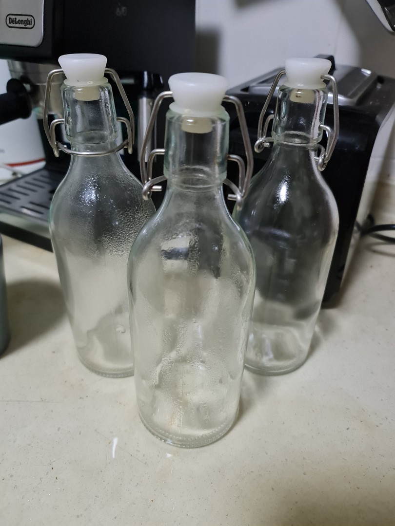 Ikea flip top bottle / kombucha making, Furniture & Home Living