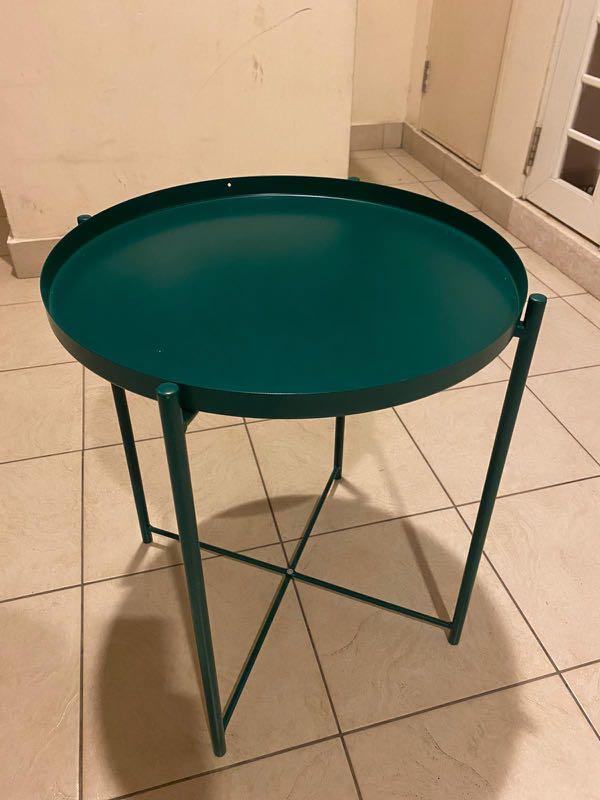 IKEA GLADOM side table, Furniture & Home Living, Furniture, Tables & Sets on Carousell
