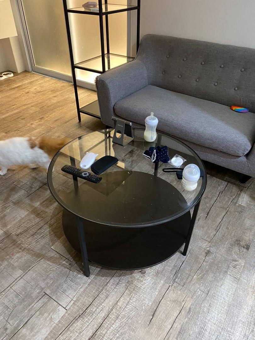 Ikea Vittsjo Coffee Table Black, Furniture & Home Living, Furniture