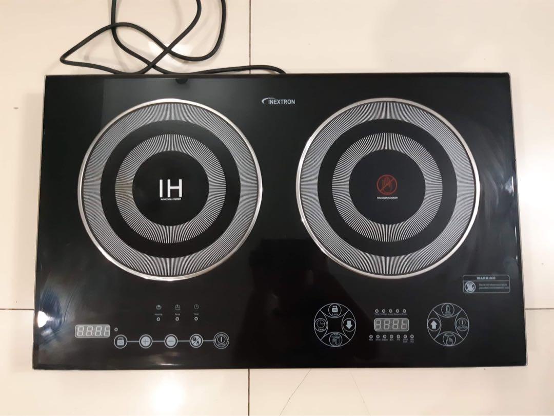Inextron Double Induction Cooker TV Home Appliances Kitchen