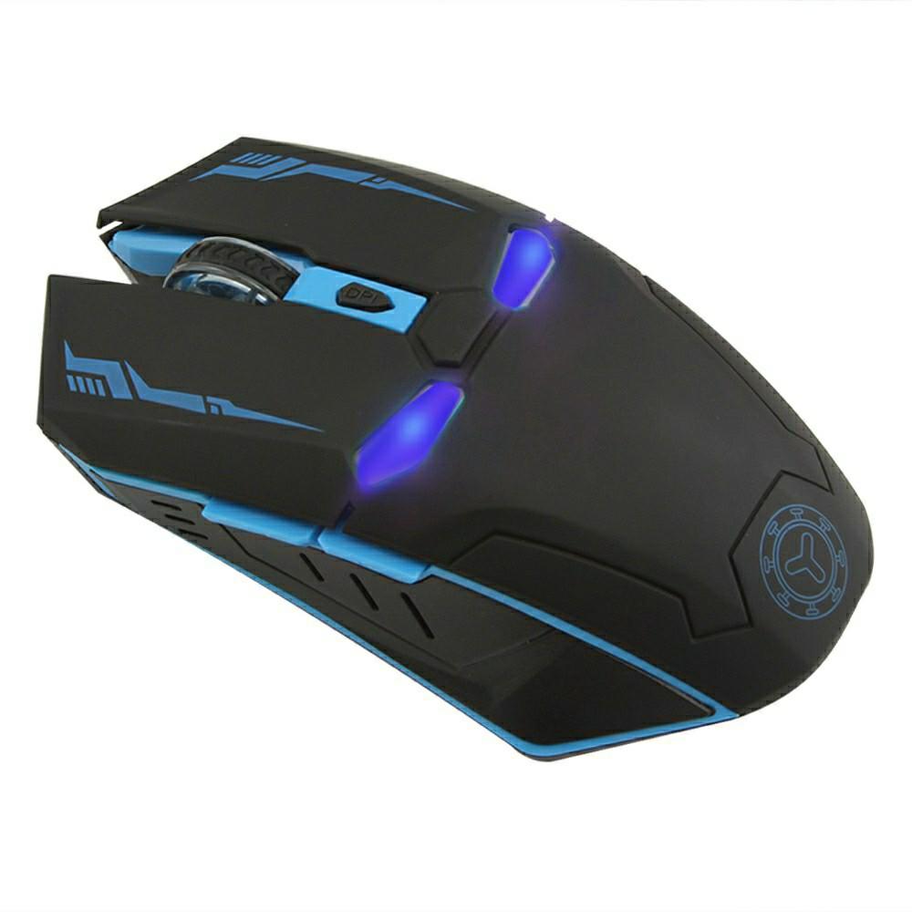 Iron Man Marvel Avengers White Wireless Optical USB PC/Mac Gaming Mouse 