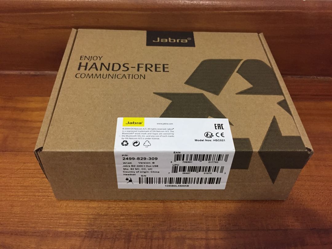 Jabra BIZ 2400 II Duo USB - BRAND NEW 