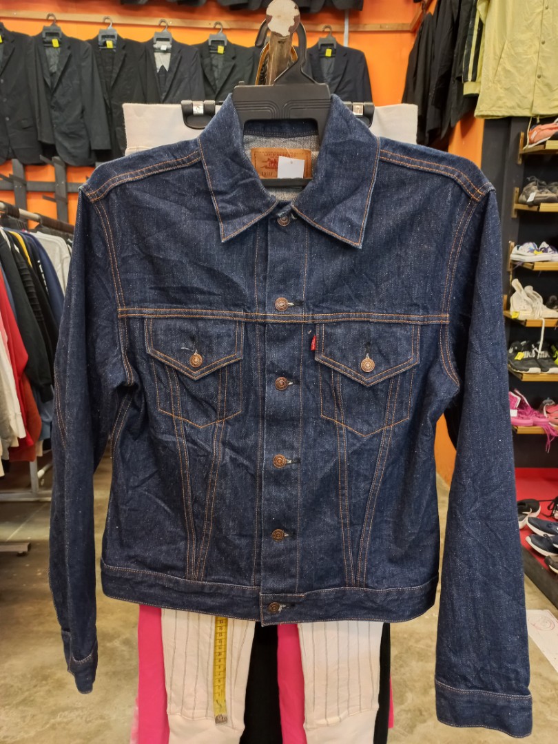 Levis jaket store jeans
