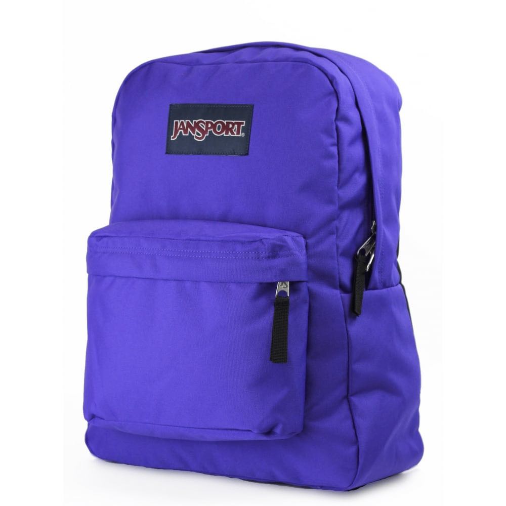dark purple jansport backpack