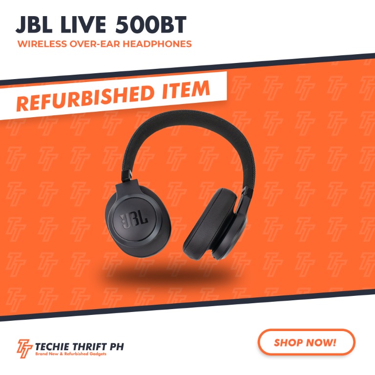 Jbl live 500bt refurbished shop