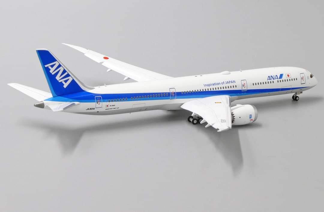 JC Wings 1:400 ANA 787-10 JA901A 合金飛機模型香港旺角飛機