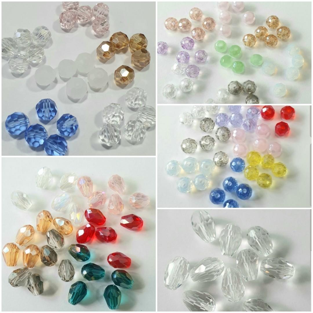 Glass beads outlet and crystals