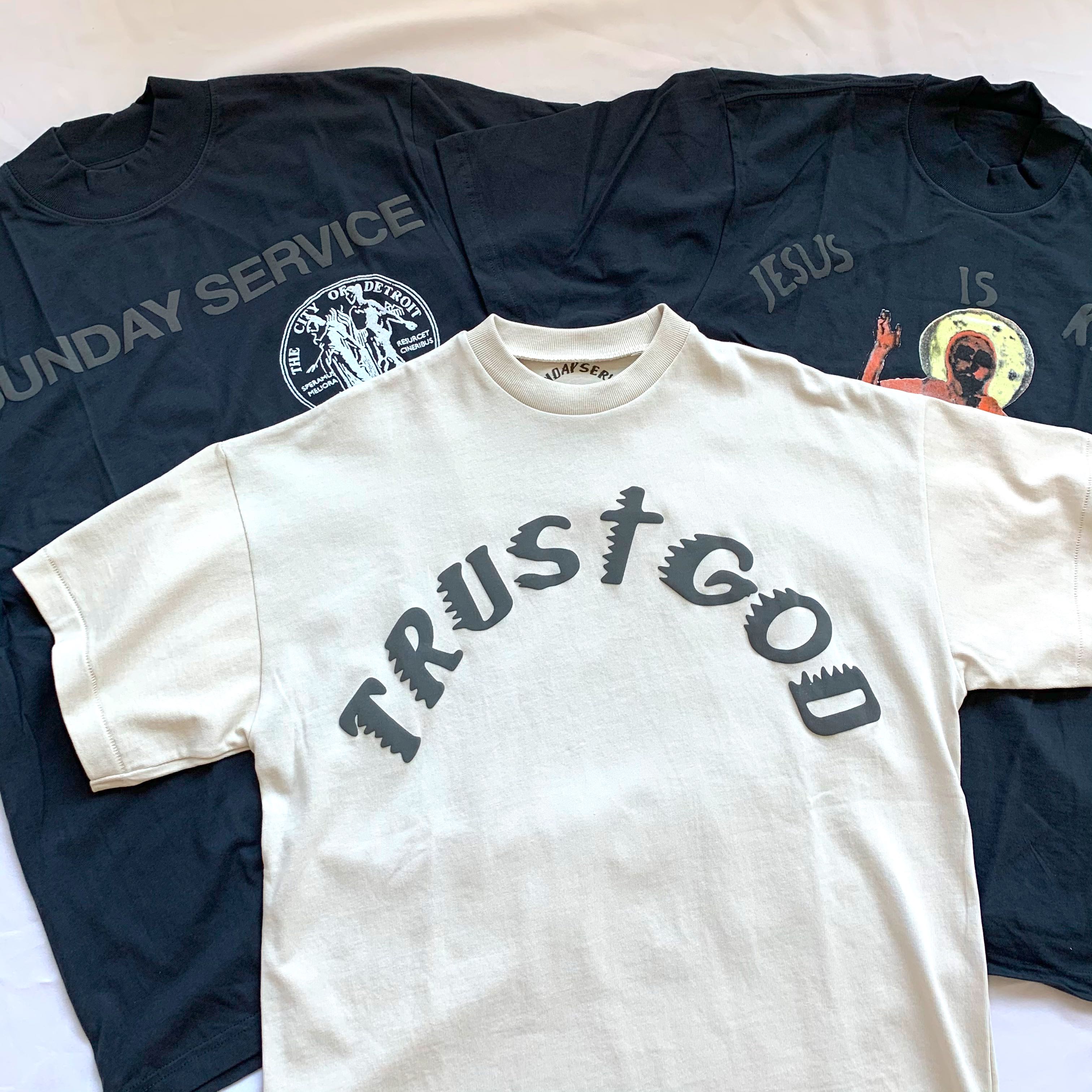 Kanye West Merch Tee - Trust God 