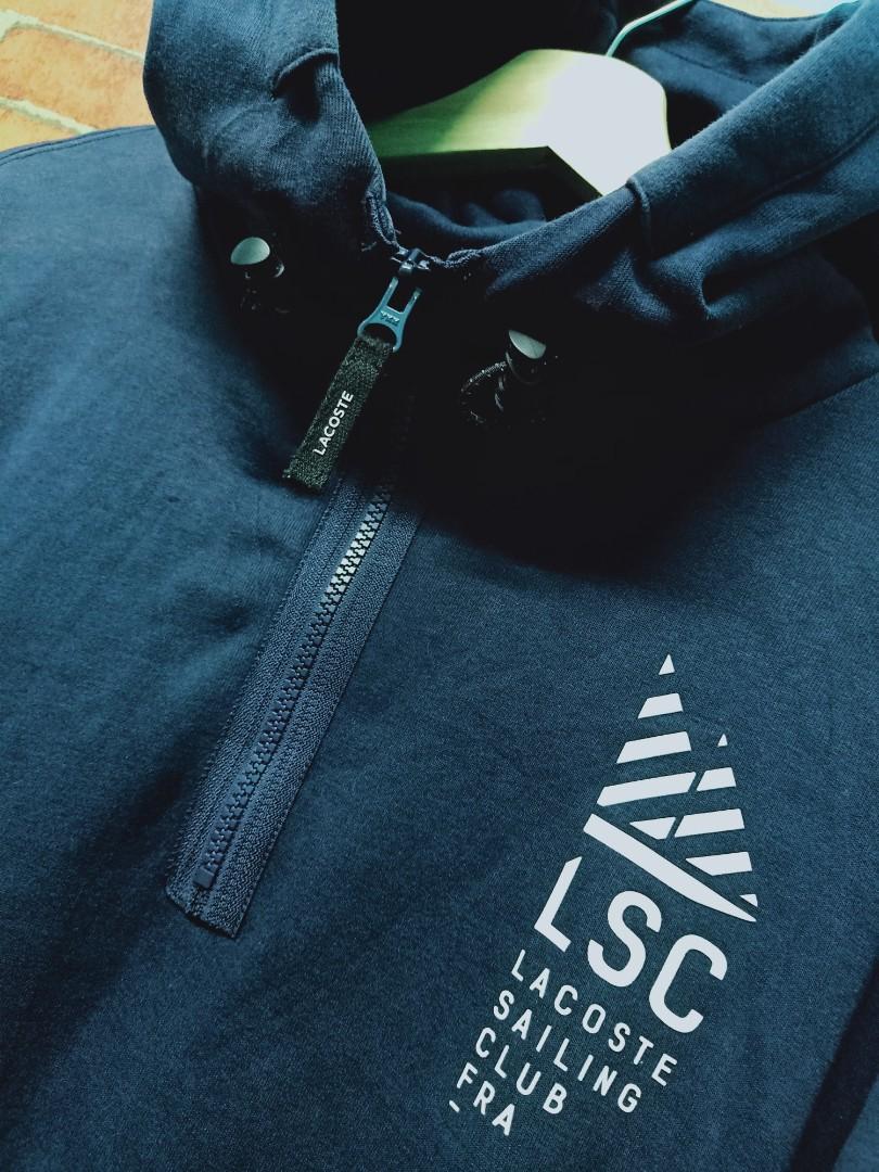 lacoste sailing club hoodie