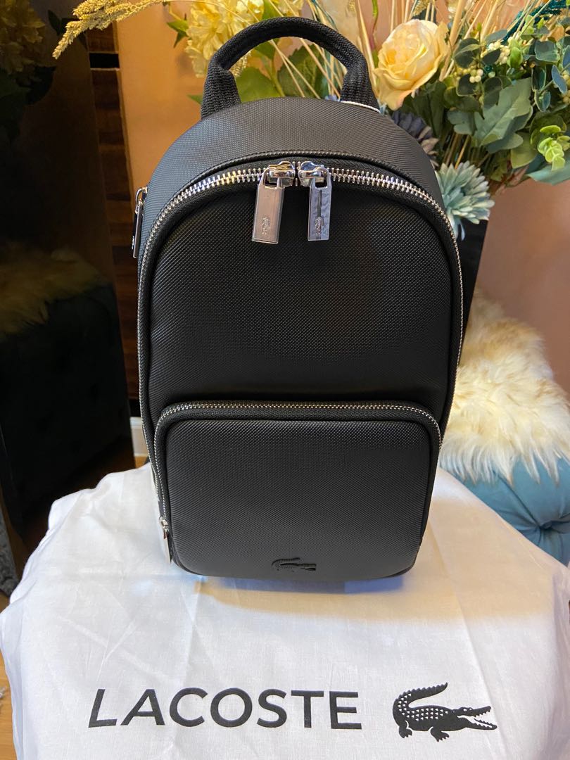 Lacoste Vertical Crossover Bag (Marine 166) Handbags - ShopStyle