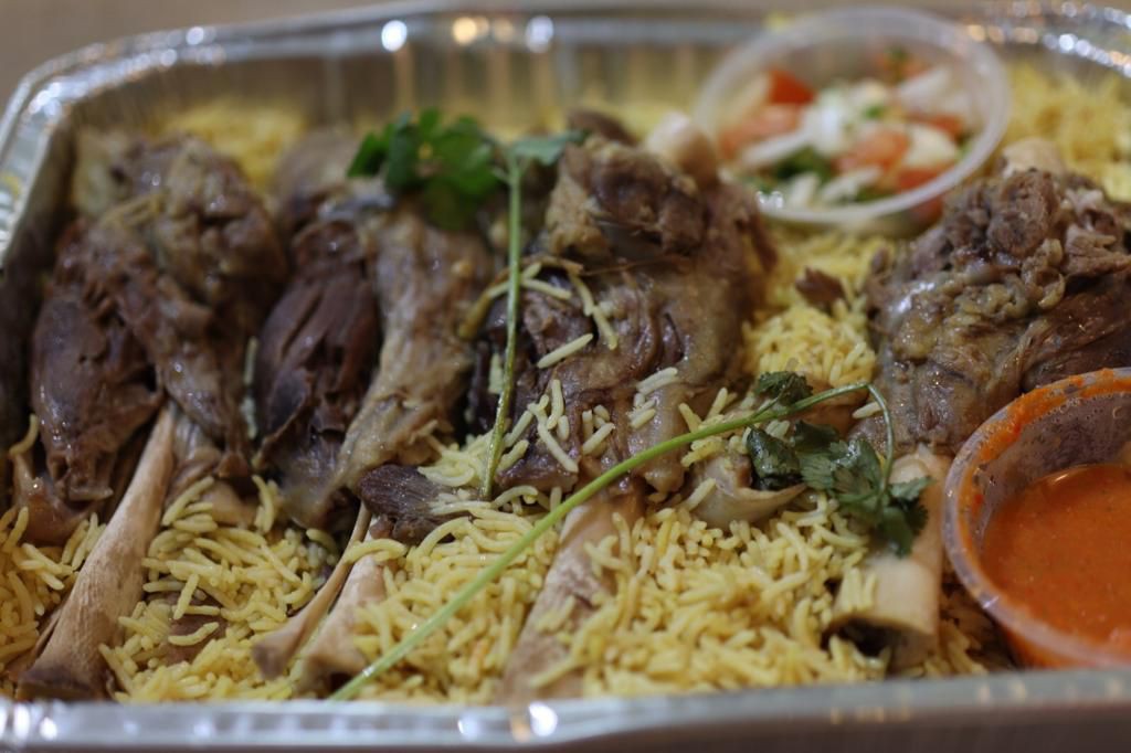 Lamb Shank Arabic Mandi Rice Sedap & Lazat Authentic Arabian Nasi Arab Mandhi Halal Mandy Home
