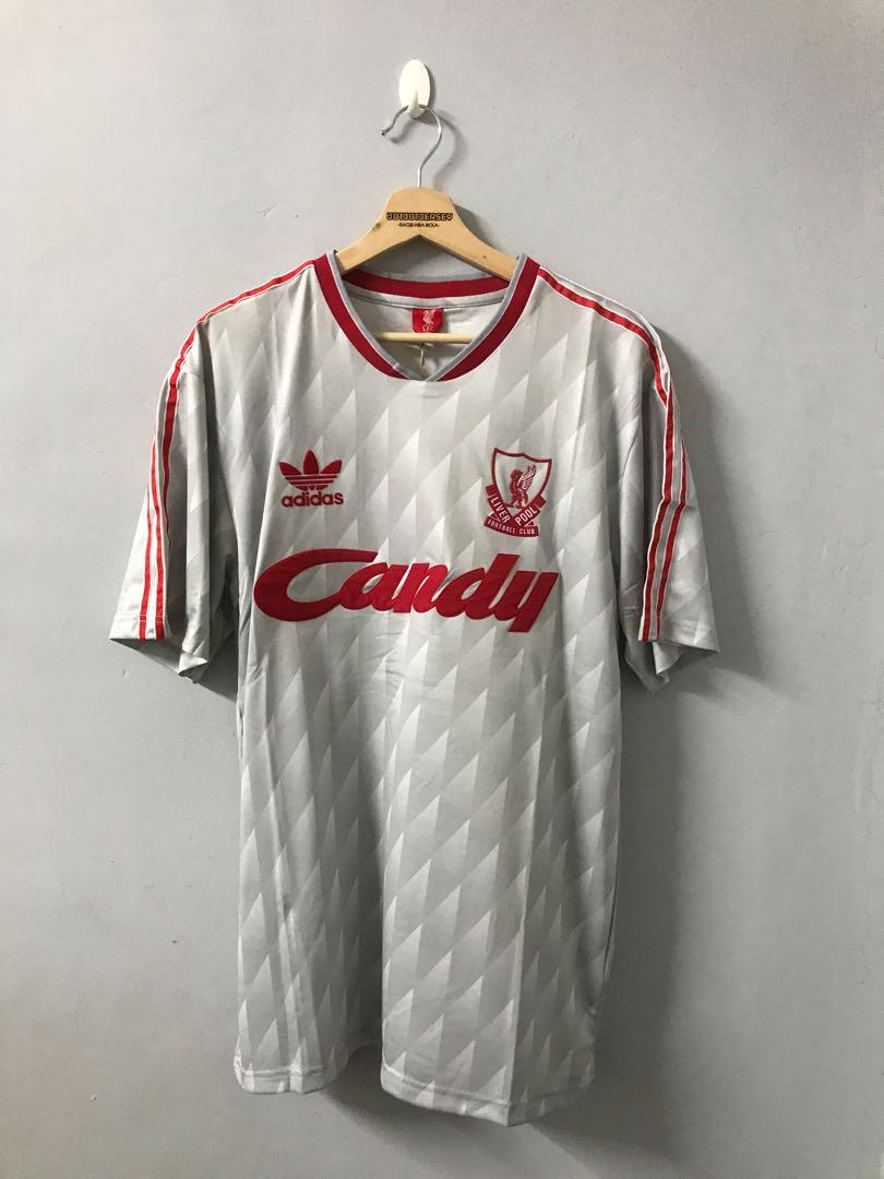 Grey liverpool 2024 retro shirt