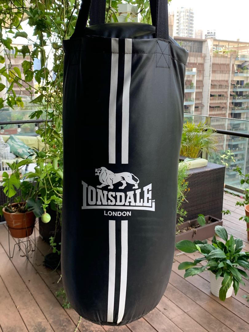 Lonsdale punch bag set on sale